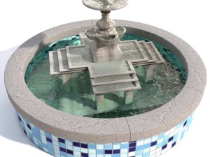 fountain1 3D Модель