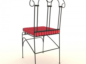 dining chair 3D 模型