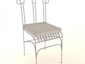 dining chair 3D 模型