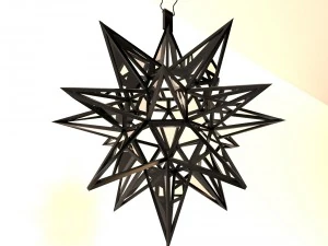 lamp star 3D Model