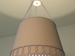 drum chandelier 3D Modell