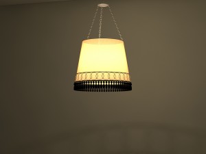 drum chandelier 3D Modell