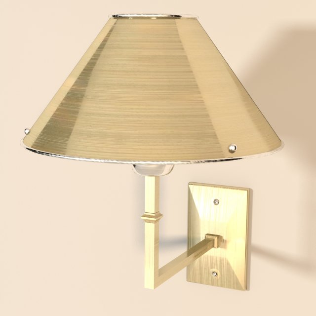 sconce Model 3D .c4d .max .obj .3ds .fbx .stl .blend 