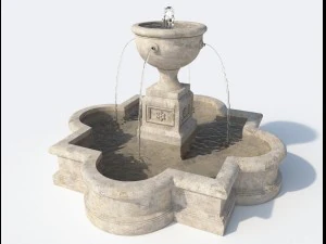 fountain 2 3D Model