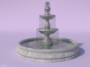 fountain4 3D-Modell