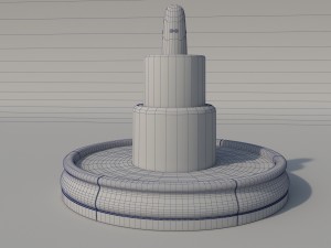 fountain4 3D-Modell