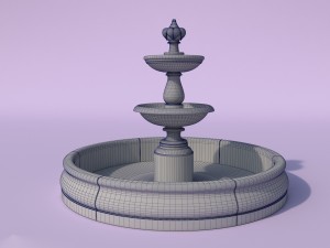 fountain4 3D-Modell