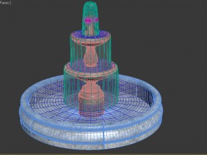 fountain4 3D-Modell