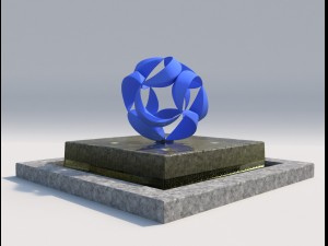 fountain5 japan 3D 모델