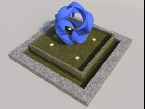 fountain5 japan 3D Model
