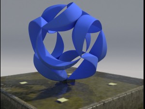 fountain5 japan 3D-Modell