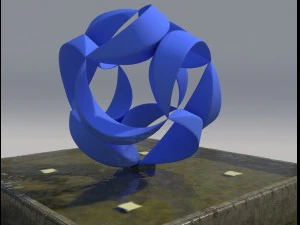 fountain5 japan 3D Model