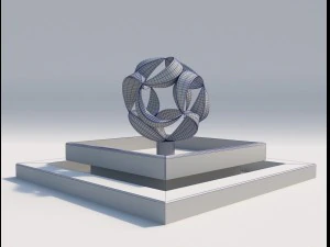 fountain5 japan 3D Model