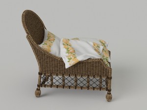 lounge chair Model 3D