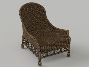 lounge chair Model 3D