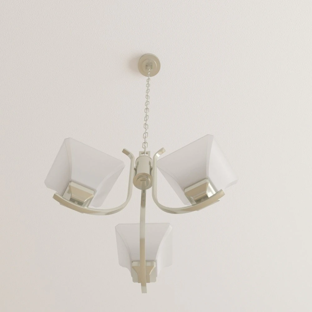 chandelier modern classic 3D Model .c4d .max .obj .3ds .fbx .stl .blend