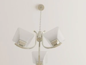 żyrandol nowoczesny klasyk Model 3D
