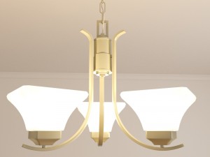 chandelier modern classic Modello 3D