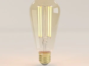 decorative edison bulb led e24 3D Model