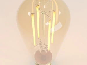 decorative edison bulb led e24 3D Model