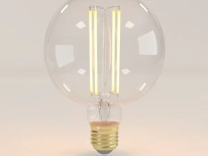 decorative edison led bulb globe 3d 3D Model