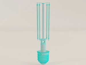 decorative edison led bulb globe 3d 3D Model