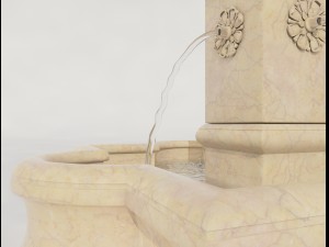 fountain 21 with water 3in1 Modelo 3D