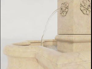 fonte 21 com &aacute;gua 3 em 1 Modelo 3D