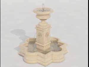 fountain 21 with water 3in1 Modelo 3D