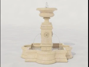 fonte 21 com &aacute;gua 3 em 1 Modelo 3D