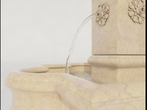 fountain 21 with water 3in1 Modelo 3D