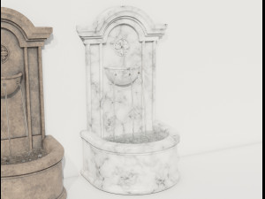 wall fountain three in one plus bonus 3Dモデル