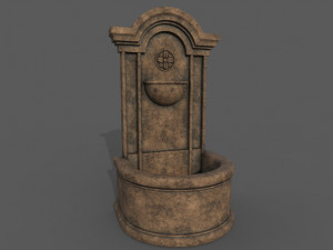 wall fountain three in one plus bonus 3Dモデル