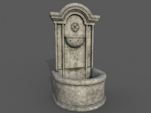 wall fountain three in one plus bonus 3Dモデル