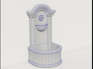 wall fountain three in one plus bonus 3Dモデル