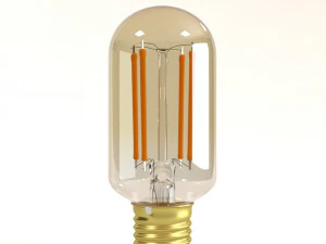 decorative edison radio bulb led e24 3D Model