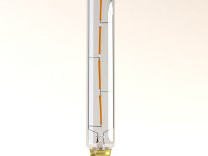 decorative edison tube bulb 185mm led e24 3D Модель