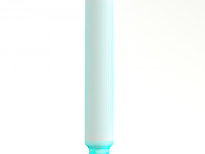 decorative edison tube bulb 185mm led e24 3D Модель