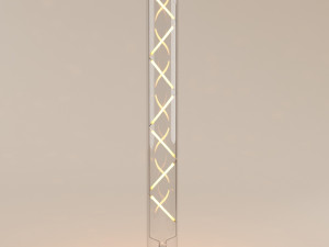 decorative edison tube bulb 300mm led e24 3D मॉडल