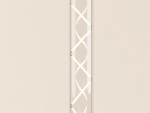 decorative edison tube bulb 300mm led e24 3D Model