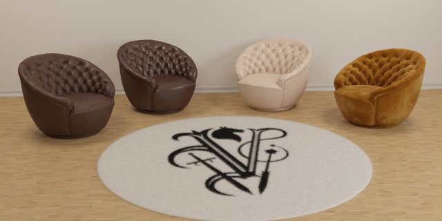 vissionaire agon chaire plus super pbr bonus 3D Model .c4d .max .obj .3ds .fbx .stl .blend 