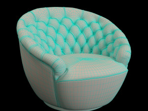 vissionaire agon chaire plus super pbr bonus 3D Model