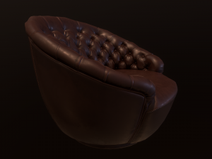 vissionaire agon chaire plus super pbr bonus 3D Model