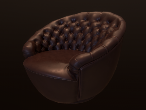 vissionaire agon chaire plus super pbr bonus 3D Model