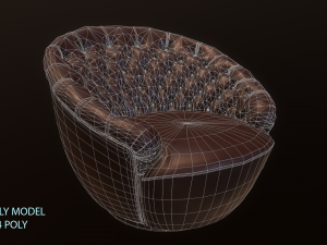 vissionaire agon chaire plus super pbr bonus 3D Model
