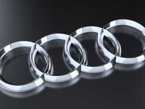 audi logo free 3D Model