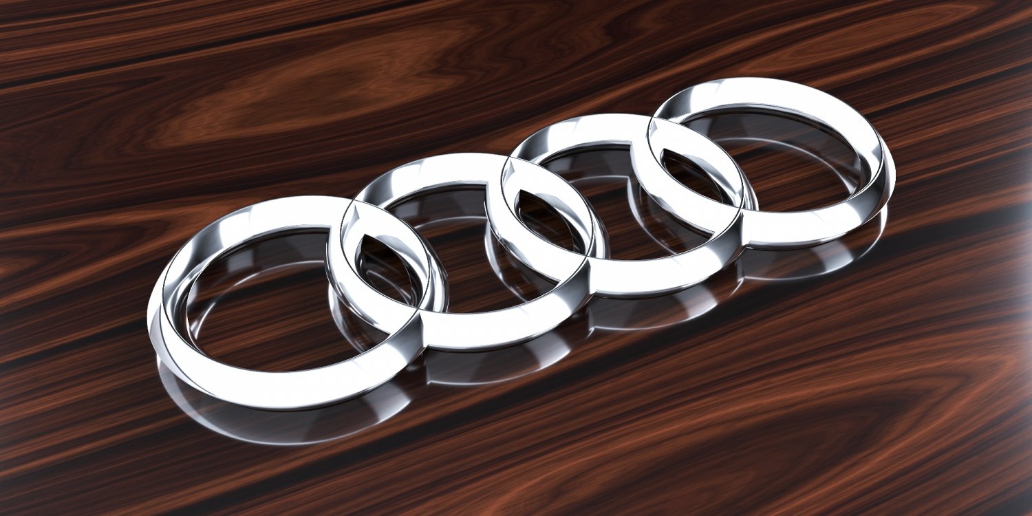 Audi Logo by Obecovský, Download free STL model