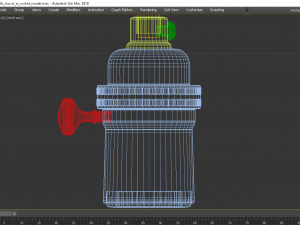 edison classic radio bulb with soket 3D Model