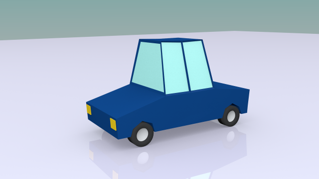 low poly toon car model 3D मॉडल .c4d .max .obj .3ds .fbx .stl .blend 