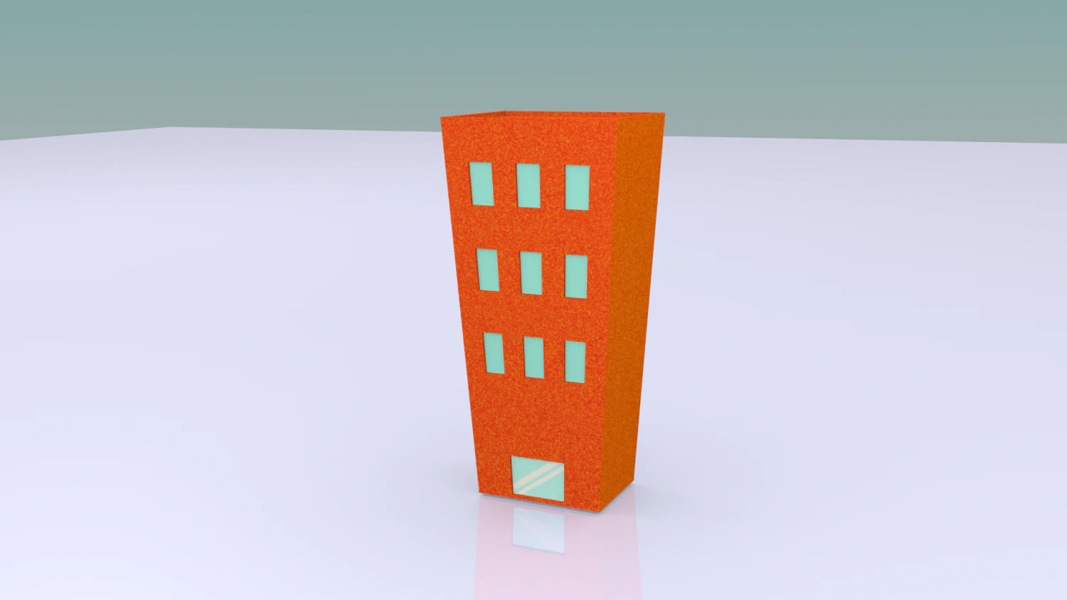 low poly toon building 2 3D Model .c4d .max .obj .3ds .fbx .stl .blend 